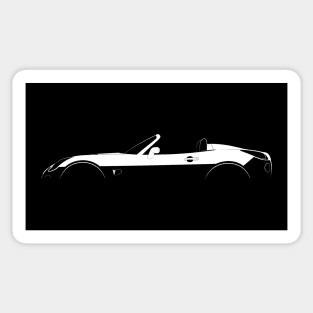 Pontiac Solstice Silhouette Sticker